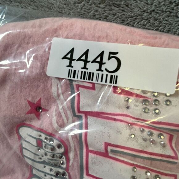 Campus Lifestyle Womens Hooded T-Shirt S Pink Alabama Crimson Tide Rhinestone‎ - Picture 11 of 11